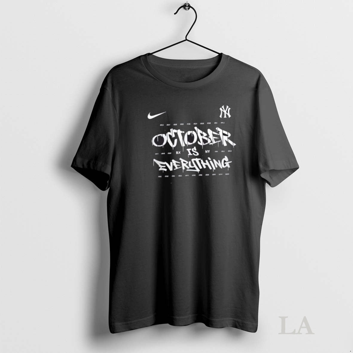 Original New York Yankees Is Everything October Ready - Adult & Kids T-Shirts, Sweatshirts & Hoodies apparel design preview 1