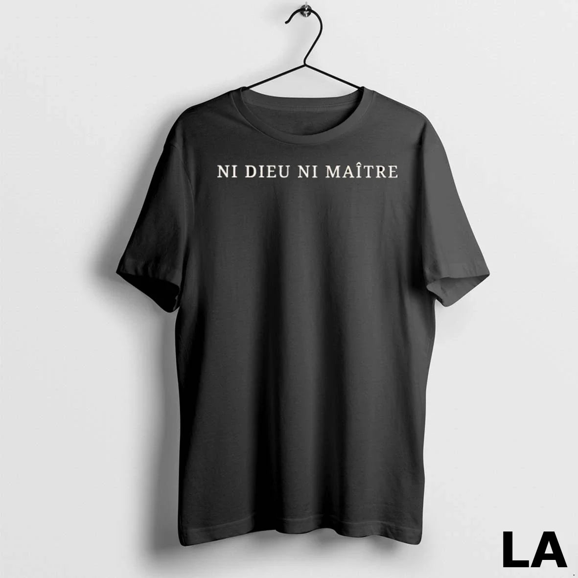 Original Ni Dieu Maitre - Adult & Kids T-Shirts, Sweatshirts & Hoodies apparel design preview 1