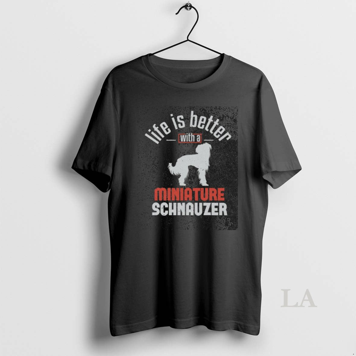 Original Nice Life Is Better With A Miniature - Adult & Kids T-Shirts, Sweatshirts & Hoodies apparel design preview 1