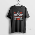 Original Nice Miniature Schnauzer Dad Washed - Adult & Kids T-Shirts, Sweatshirts & Hoodies apparel design preview 1