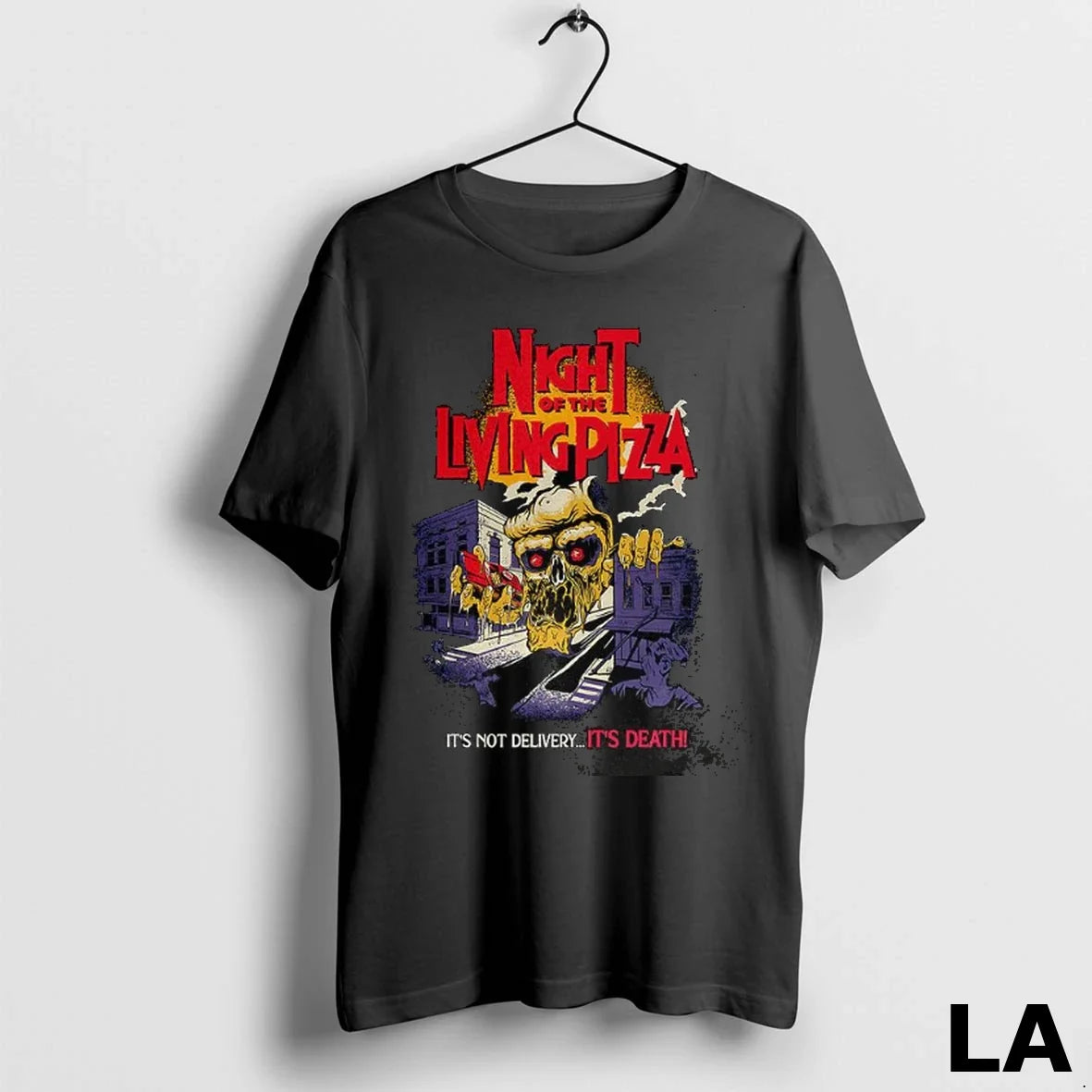 Original Night Of The Living Pizza Its Not Delivery - Adult & Kids T-Shirts, Sweatshirts & Hoodies apparel design preview 1