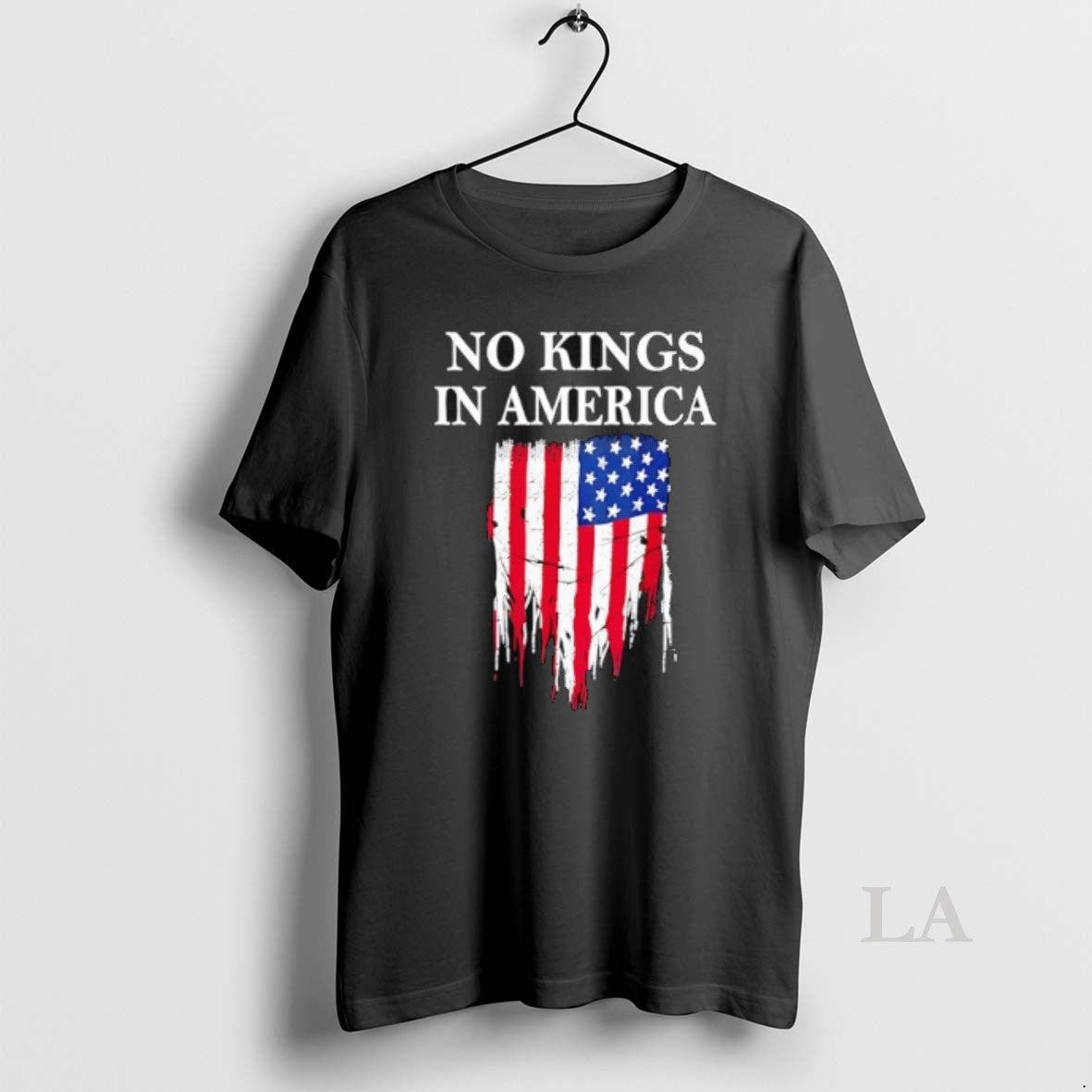 Original No Kings In America Flag Vintage - Adult & Kids T-Shirts, Sweatshirts & Hoodies apparel design preview 1
