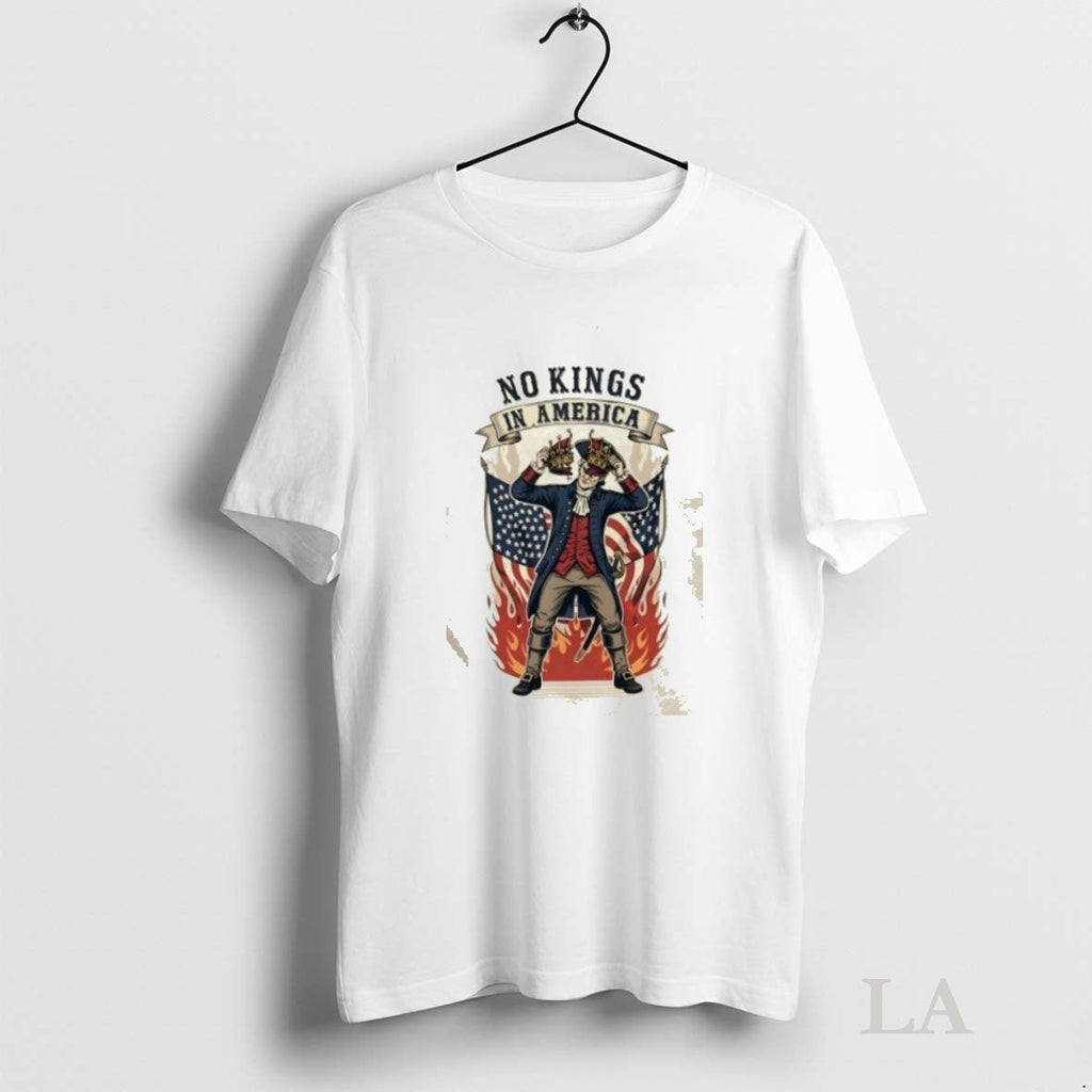 Original No Kings In America Human Rights Fire Us - Adult & Kids T-Shirts, Sweatshirts & Hoodies apparel design preview 1