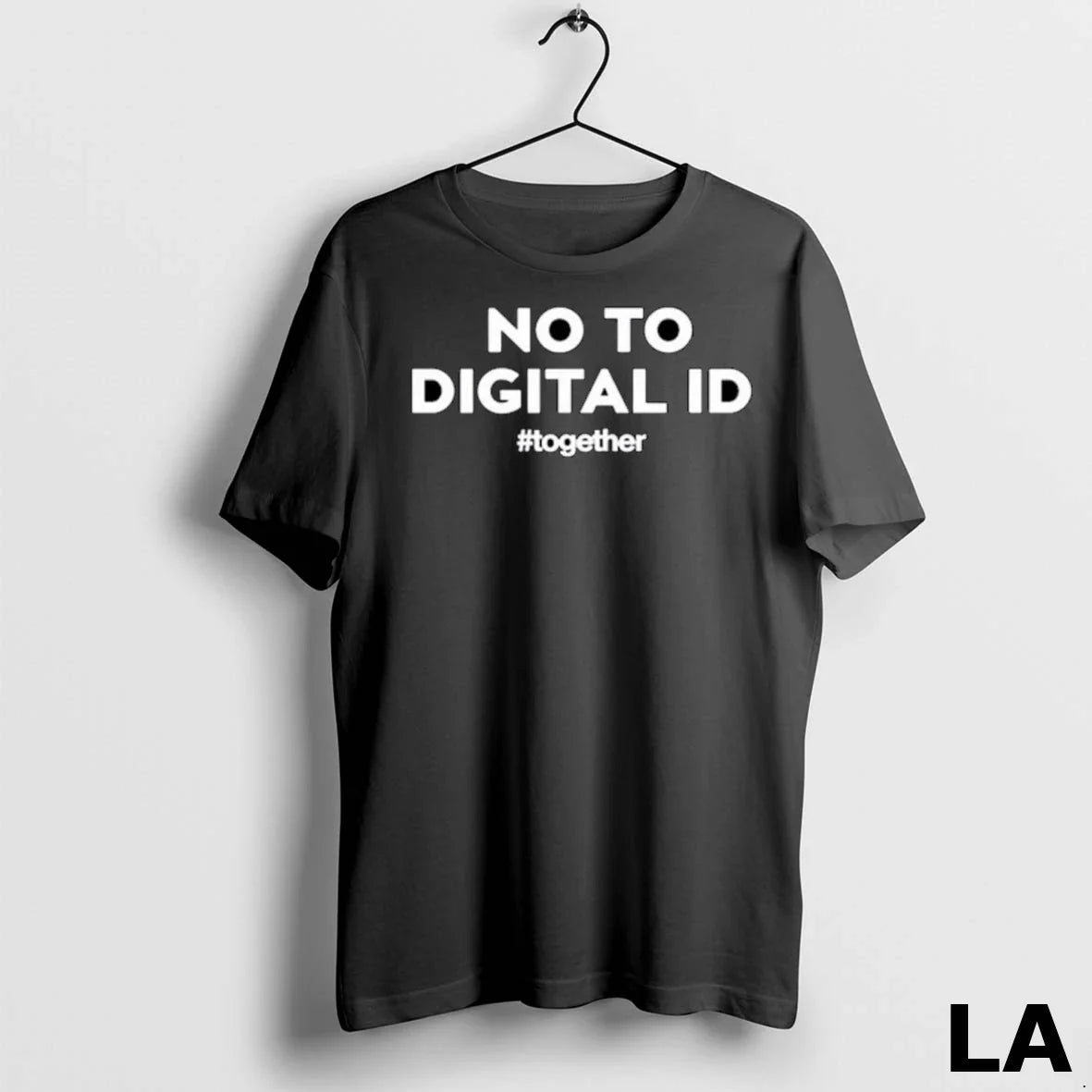 Original No To Digital Id Together Ornaments - Adult & Kids T-Shirts, Sweatshirts & Hoodies apparel design preview 1