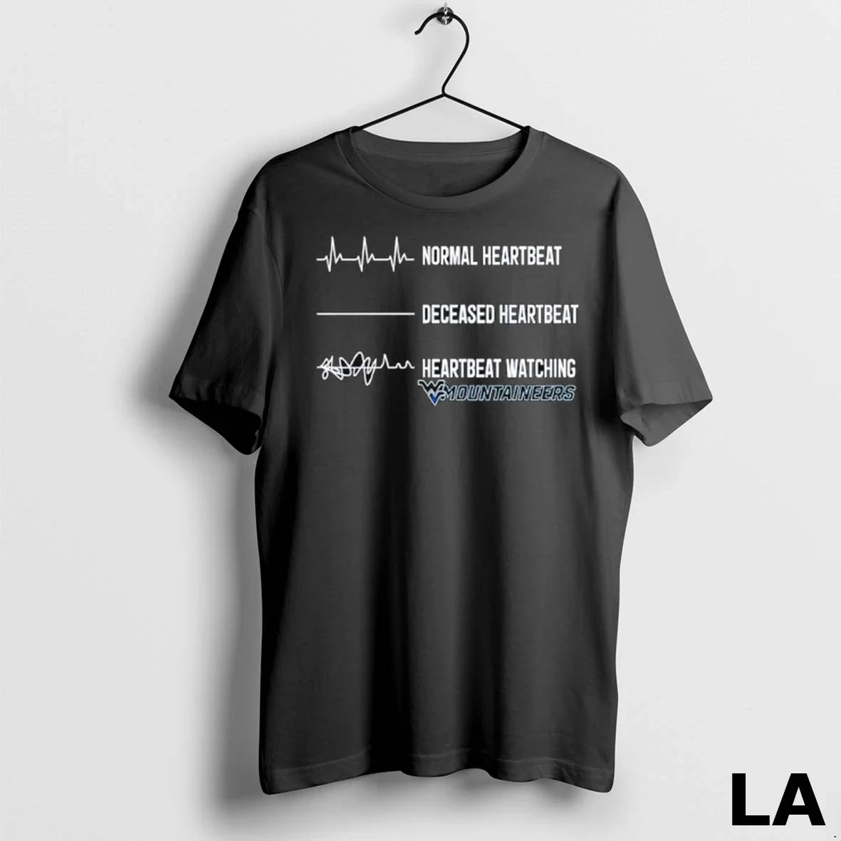 Original Normal Heartbeat Deceased Watching West - Adult & Kids T-Shirts, Sweatshirts & Hoodies apparel design preview 1