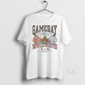 Original Osu Vs Illinois 2025 Gameday Matchup Helmet - Adult & Kids T-Shirts, Sweatshirts & Hoodies apparel design preview 1