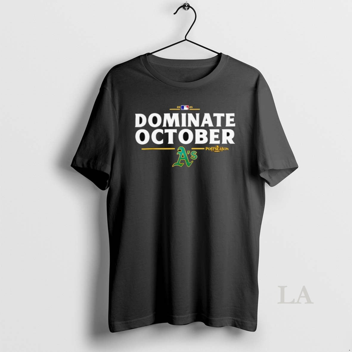 Original Oakland Athletics Dominate October - Adult & Kids T-Shirts, Sweatshirts & Hoodies apparel design preview 1