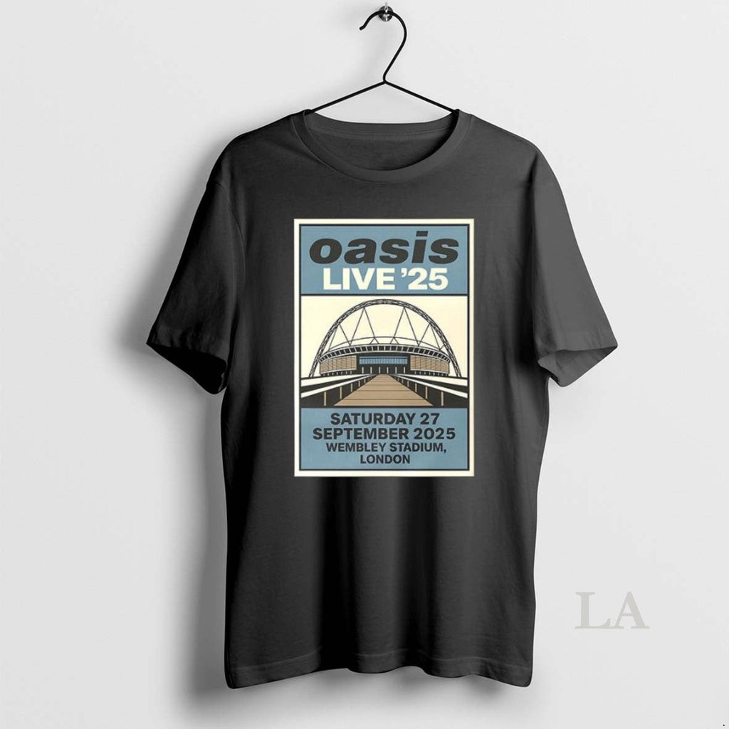 Original Oasis Wembley Dates Concert - Adult & Kids T-Shirts, Sweatshirts & Hoodies apparel design preview 1
