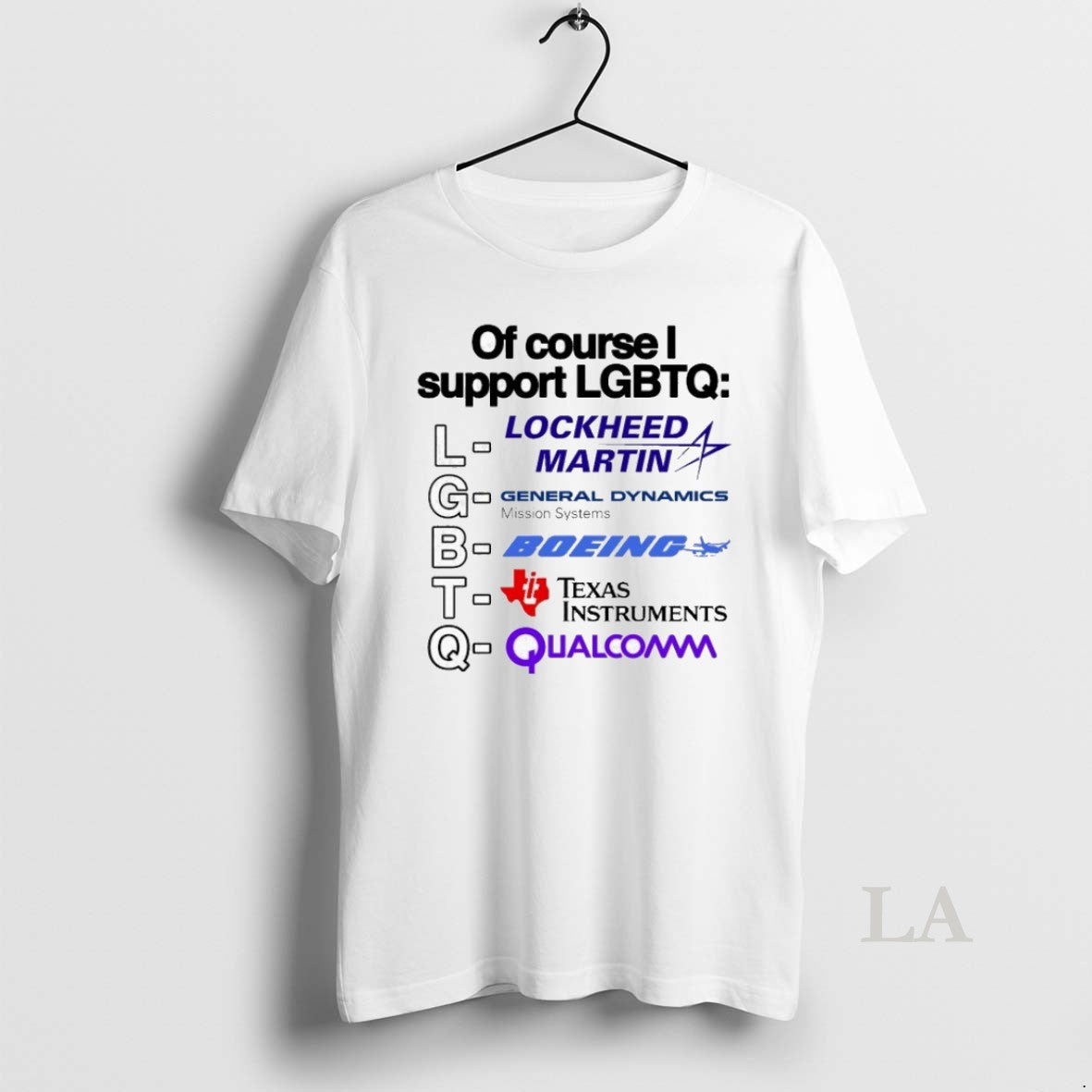 Original Of Course I Support Lgbtq Lockheed Martin - Adult & Kids T-Shirts, Sweatshirts & Hoodies apparel design preview 1