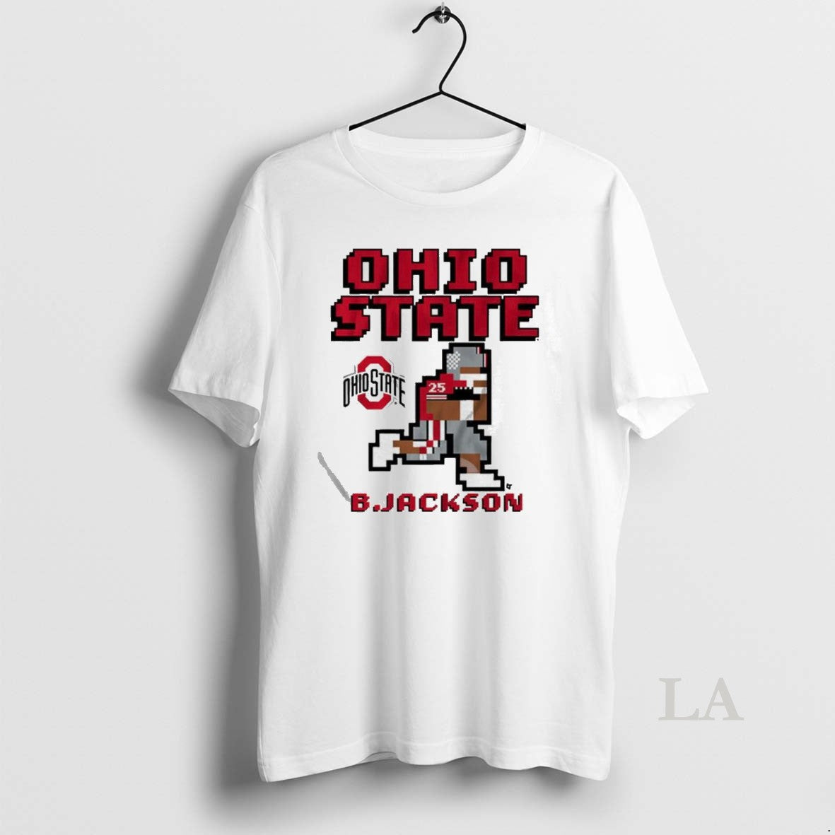 Original Ohio State Football Bo Jackson Retro Baller - Adult & Kids T-Shirts, Sweatshirts & Hoodies apparel design preview 1