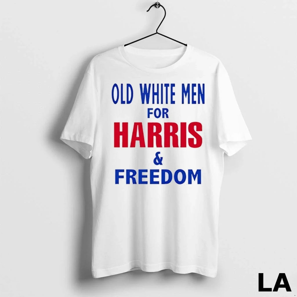 Original Old White Men For Harris And Freedom - Adult & Kids T-Shirts, Sweatshirts & Hoodies apparel design preview 1