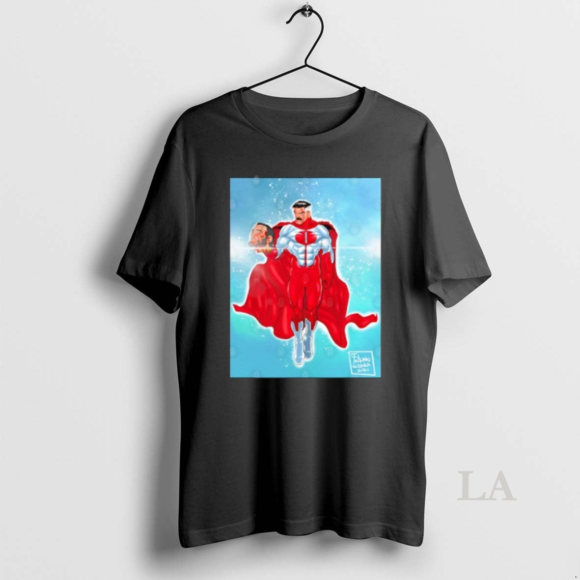 Original Omnipotent Omniman Horror - Adult & Kids T-Shirts, Sweatshirts & Hoodies apparel design preview 1