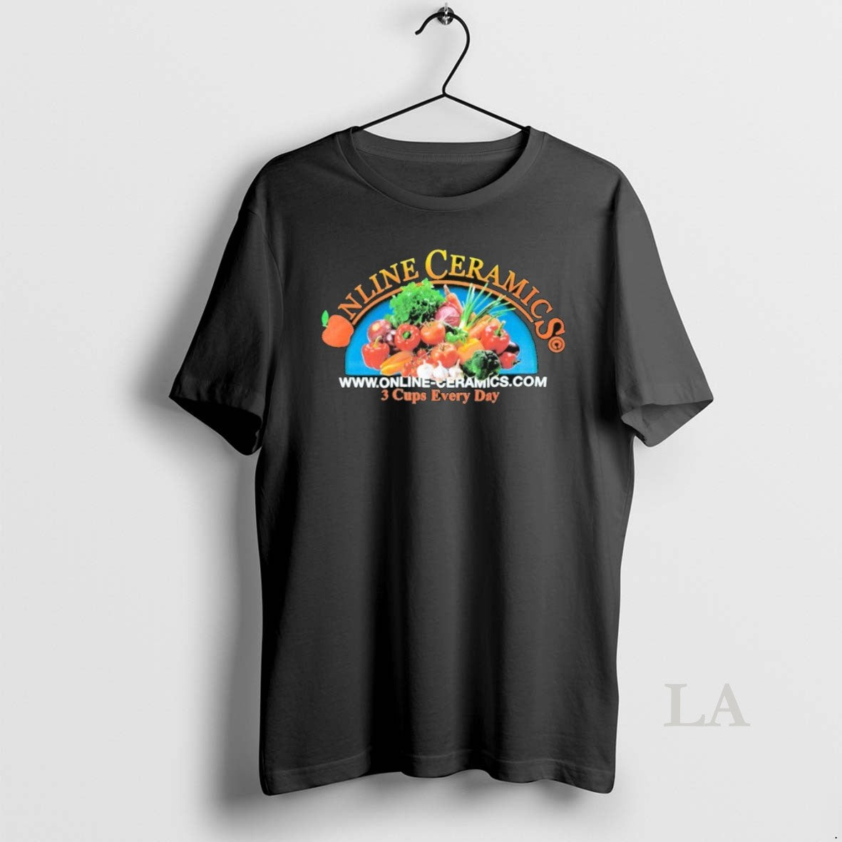 Original Online Ceramics 3 Cups Every A Day - Adult & Kids T-Shirts, Sweatshirts & Hoodies apparel design preview 1