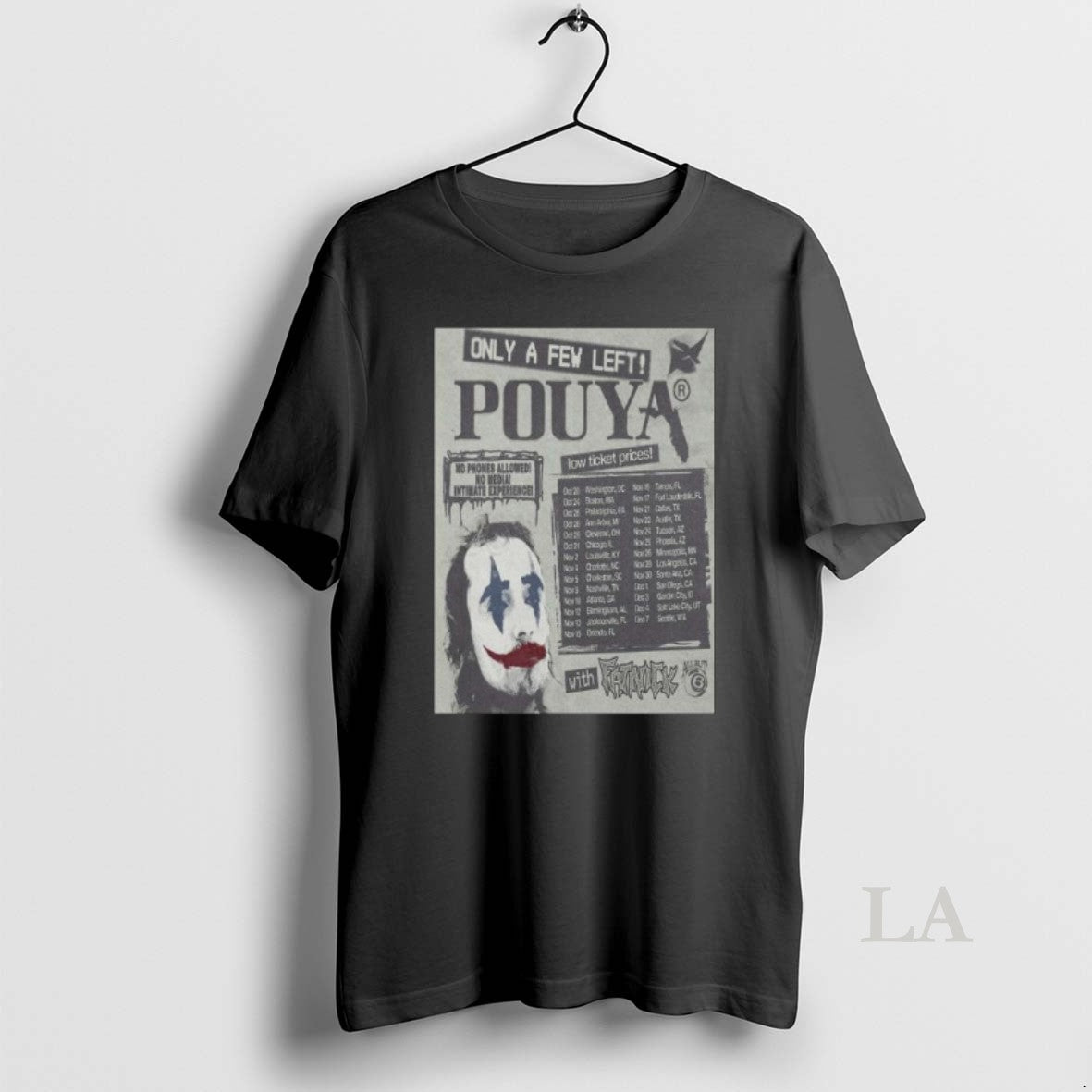 Original Only A Few Left 2025 Pouya Long Sleve - Adult & Kids T-Shirts, Sweatshirts & Hoodies apparel design preview 1