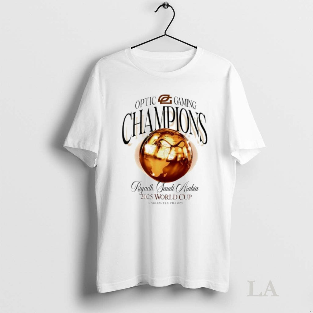 Original Optic Gaming Ewc 2025 Champions Riyadh Saudi - Adult & Kids T-Shirts, Sweatshirts & Hoodies apparel design preview 1
