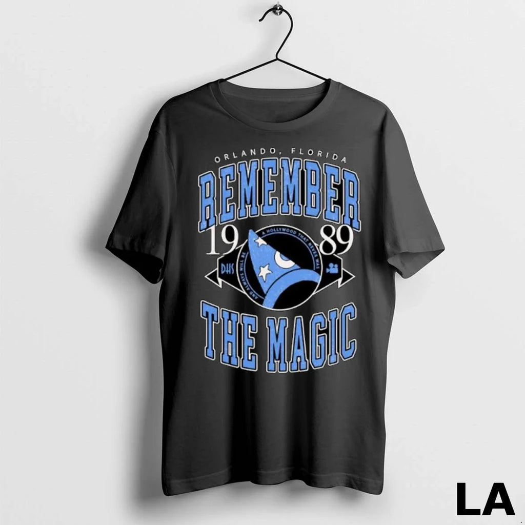 Original Orlando Florida Remember The Magic 1989 - Adult & Kids T-Shirts, Sweatshirts & Hoodies apparel design preview 1