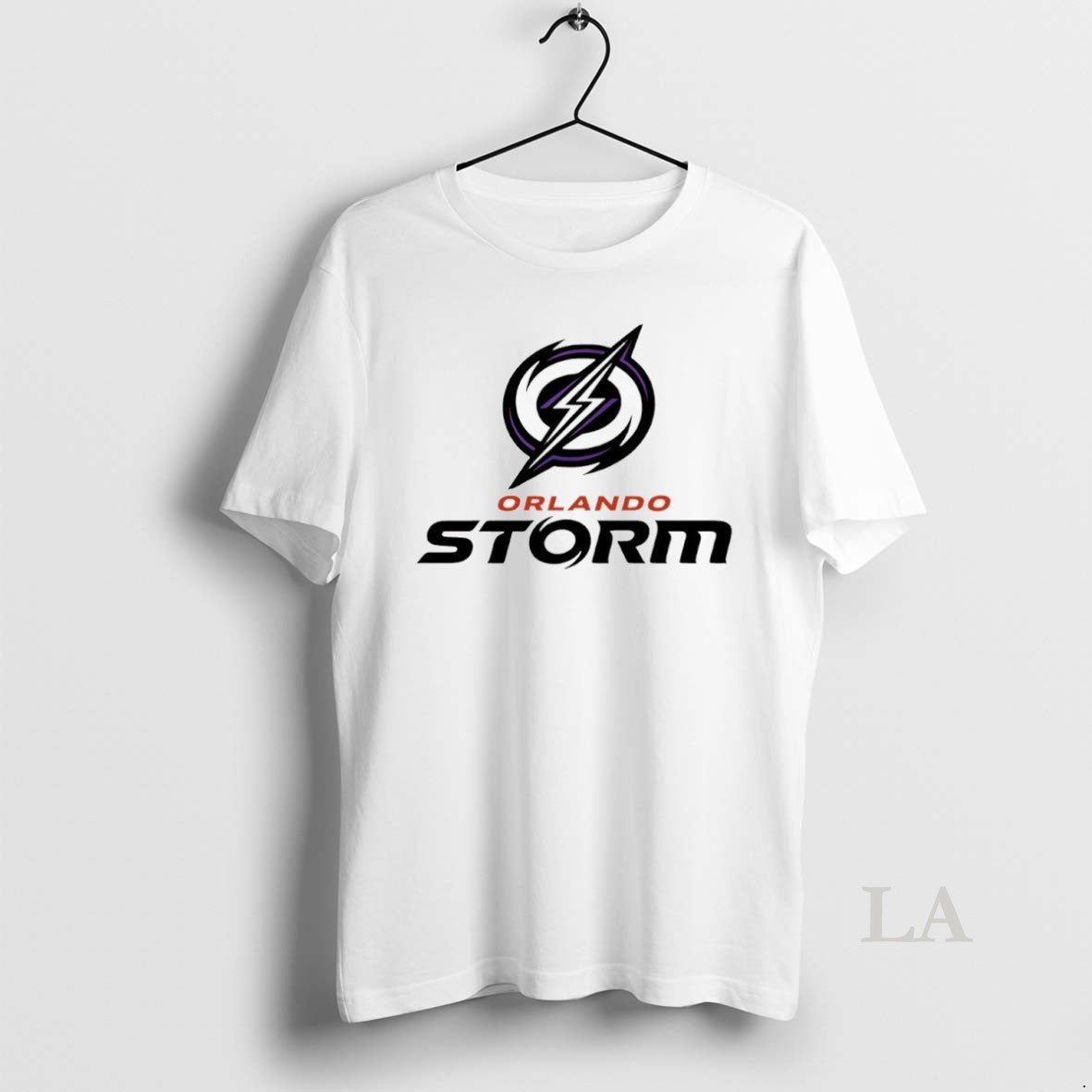 Original Orlando Storm Lockup Logo - Adult & Kids T-Shirts, Sweatshirts & Hoodies apparel design preview 1