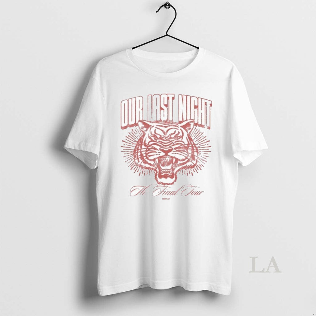 Original Our Last Night The Final Tour 2025 Tiger - Adult & Kids T-Shirts, Sweatshirts & Hoodies apparel design preview 1