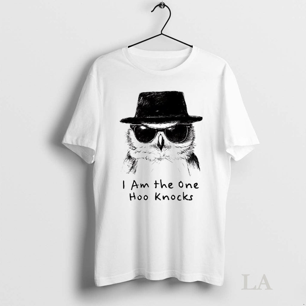 Original Owl I Am The One Hoo Knocks - Adult & Kids T-Shirts, Sweatshirts & Hoodies apparel design preview 1
