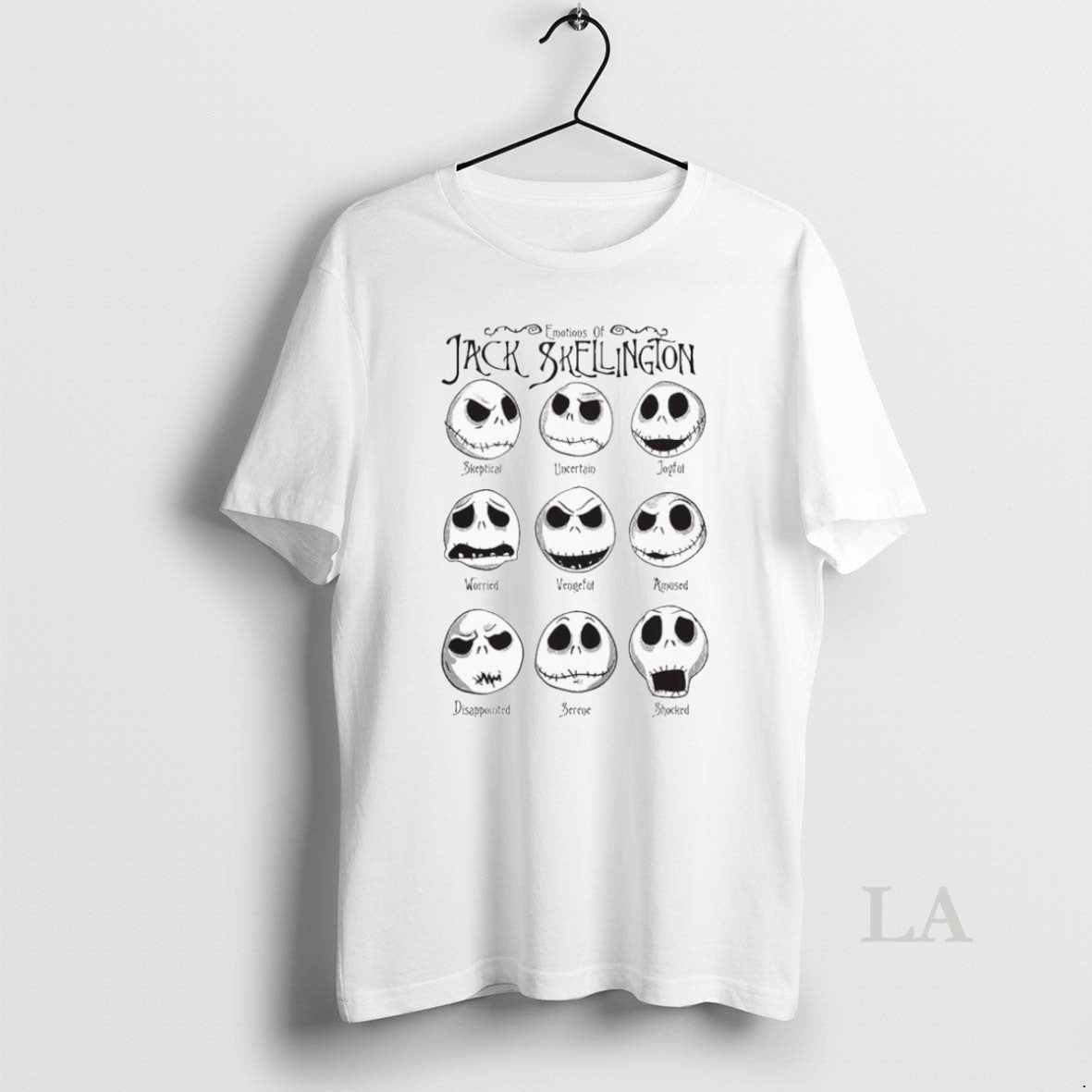 Original Painajainen Ennen Joulua Emotions Of Jack - Adult & Kids T-Shirts, Sweatshirts & Hoodies apparel design preview 1