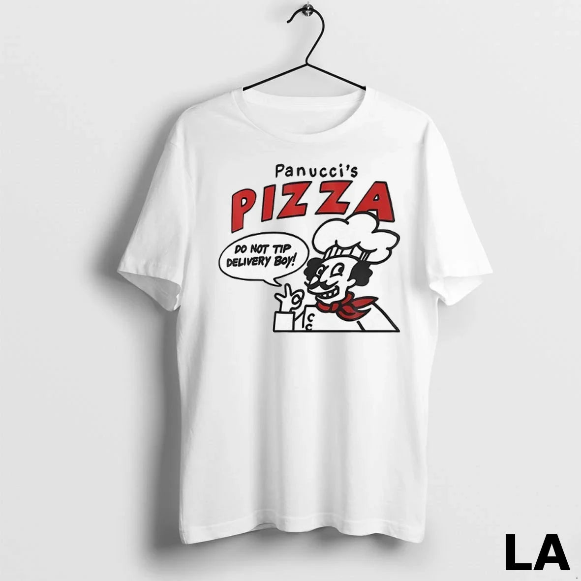 Original Panuccis Pizza Do Not Tip Delivery Boy - Adult & Kids T-Shirts, Sweatshirts & Hoodies apparel design preview 1
