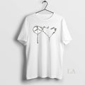 Original Peace And Love Ceramic Classic Dad Cap - Adult & Kids T-Shirts, Sweatshirts & Hoodies apparel design preview 1