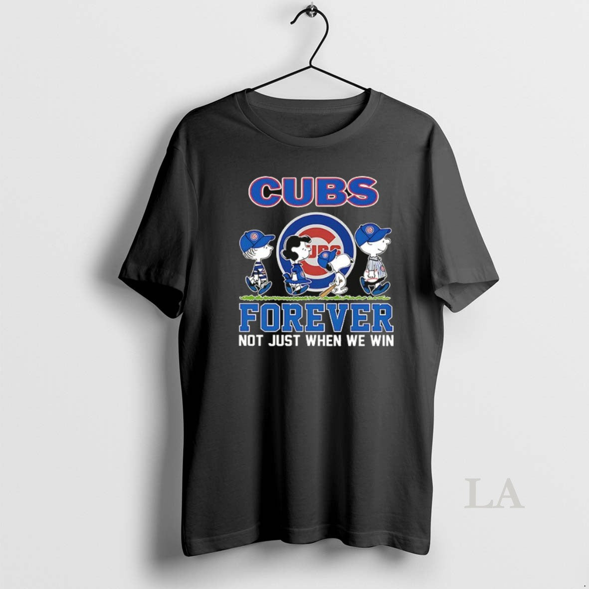 Original Peanuts Chicago Cubs Forever Not Just When - Adult & Kids T-Shirts, Sweatshirts & Hoodies apparel design preview 1