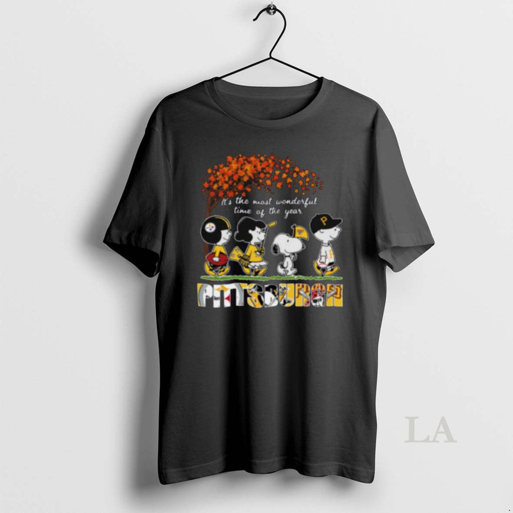 Original Peanuts Pittsburgh Sports Its The Most - Adult & Kids T-Shirts, Sweatshirts & Hoodies apparel design preview 1