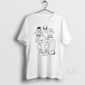 Original Peanuts Characters X Alien Boo - Adult & Kids T-Shirts, Sweatshirts & Hoodies apparel design preview 1