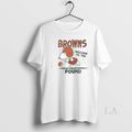 Original Peanuts X Cleveland Browns Welcome To The - Adult & Kids T-Shirts, Sweatshirts & Hoodies apparel design preview 1
