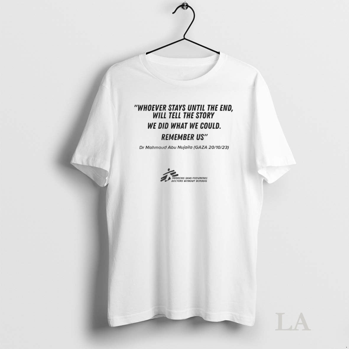 Original Pedro Pascal Wearing Whoever Stays Until The - Adult & Kids T-Shirts, Sweatshirts & Hoodies apparel design preview 1