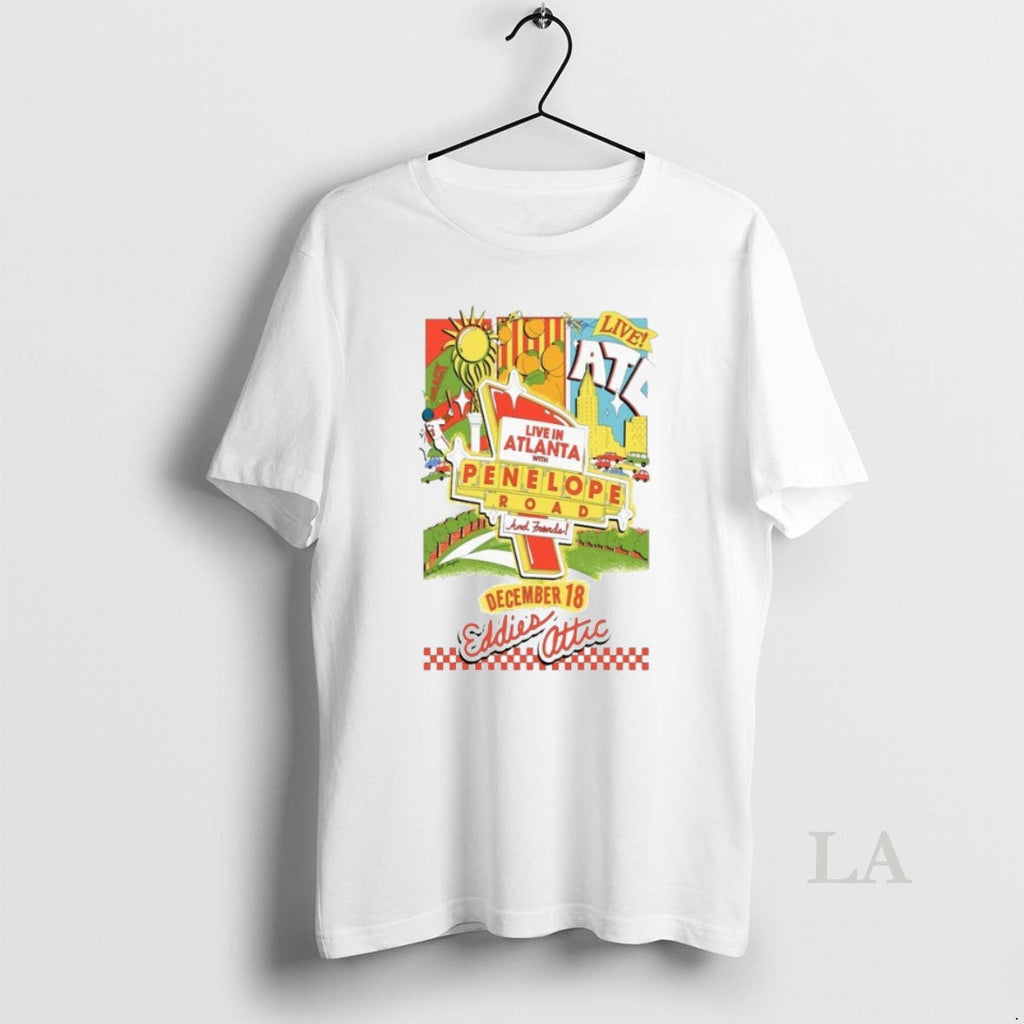 Original Penelope Road Eddies Attic December 18 2025 - Adult & Kids T-Shirts, Sweatshirts & Hoodies apparel design preview 1