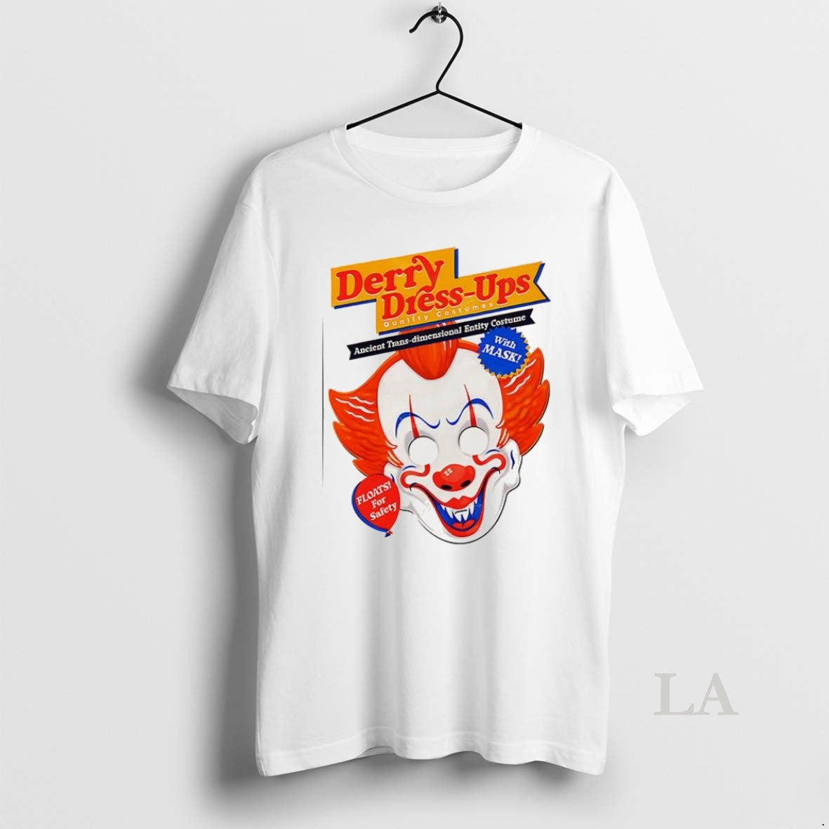 Original Pennywise Derry Dress Ups Floats For Safety - Adult & Kids T-Shirts, Sweatshirts & Hoodies apparel design preview 1