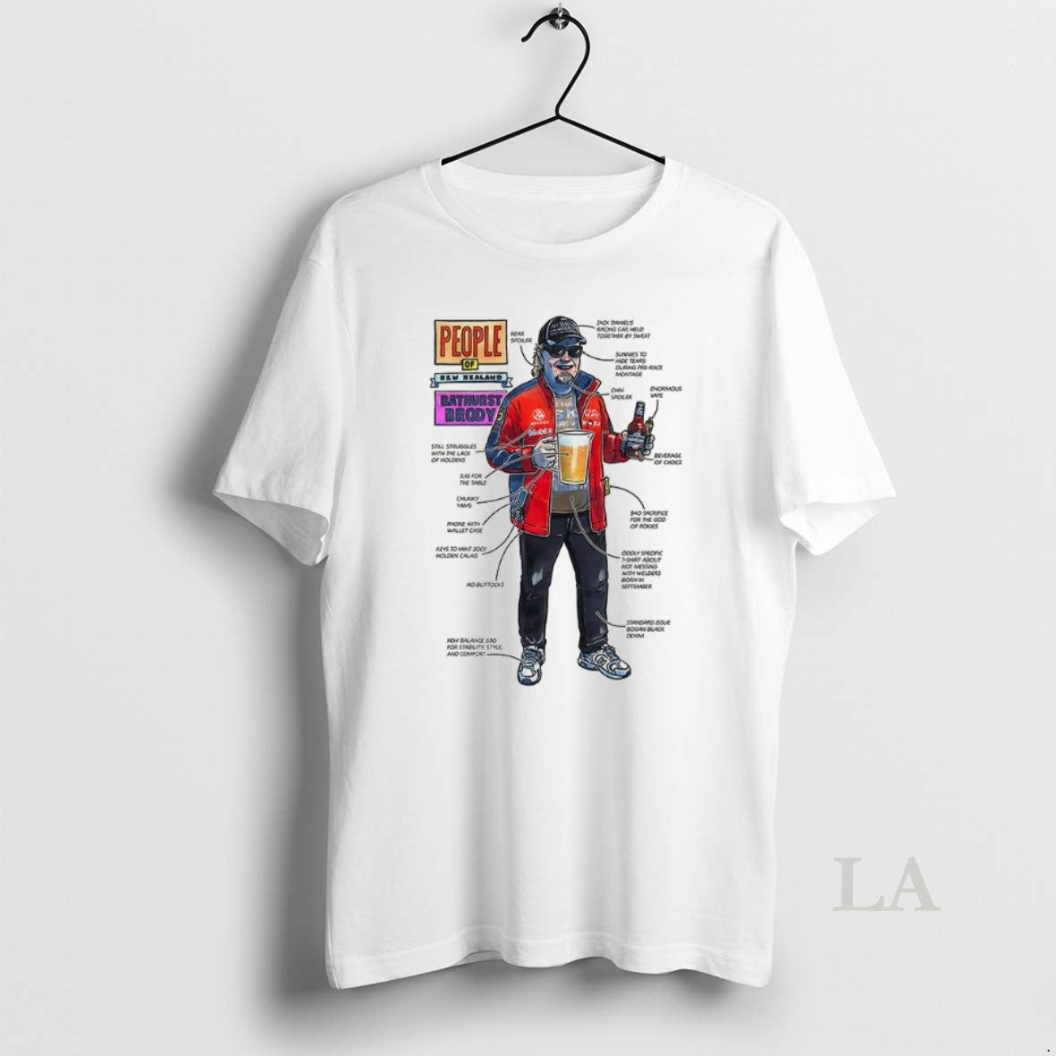 Original People Of New Zealand Bathurst Brody - Adult & Kids T-Shirts, Sweatshirts & Hoodies apparel design preview 1