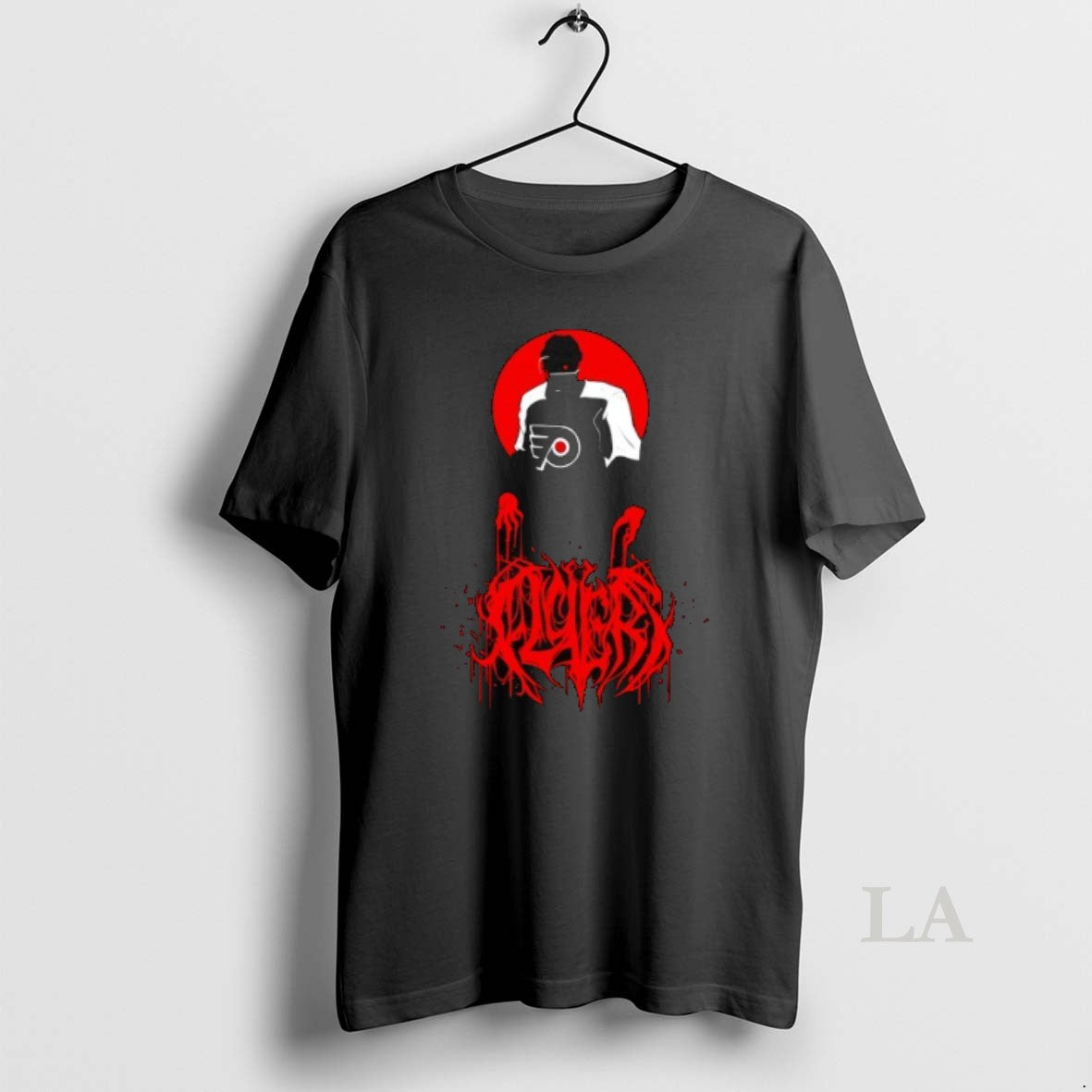 Original Philadelphia Flyers Hockey Horror Blood - Adult & Kids T-Shirts, Sweatshirts & Hoodies apparel design preview 1