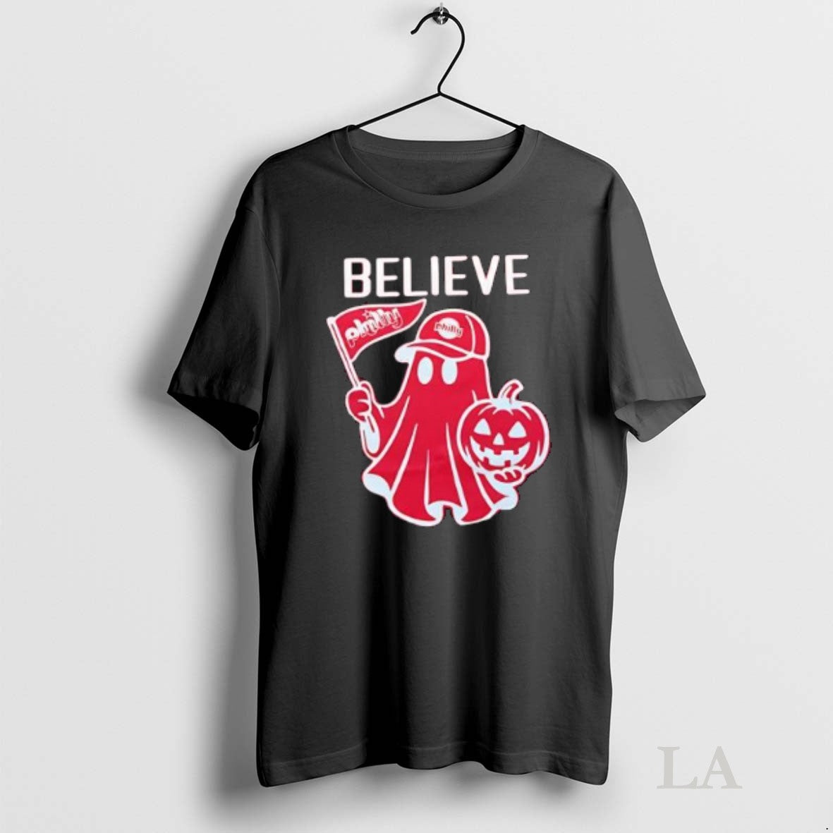 Original Philadelphia Phillies Halloween Pumpkin - Adult & Kids T-Shirts, Sweatshirts & Hoodies apparel design preview 1