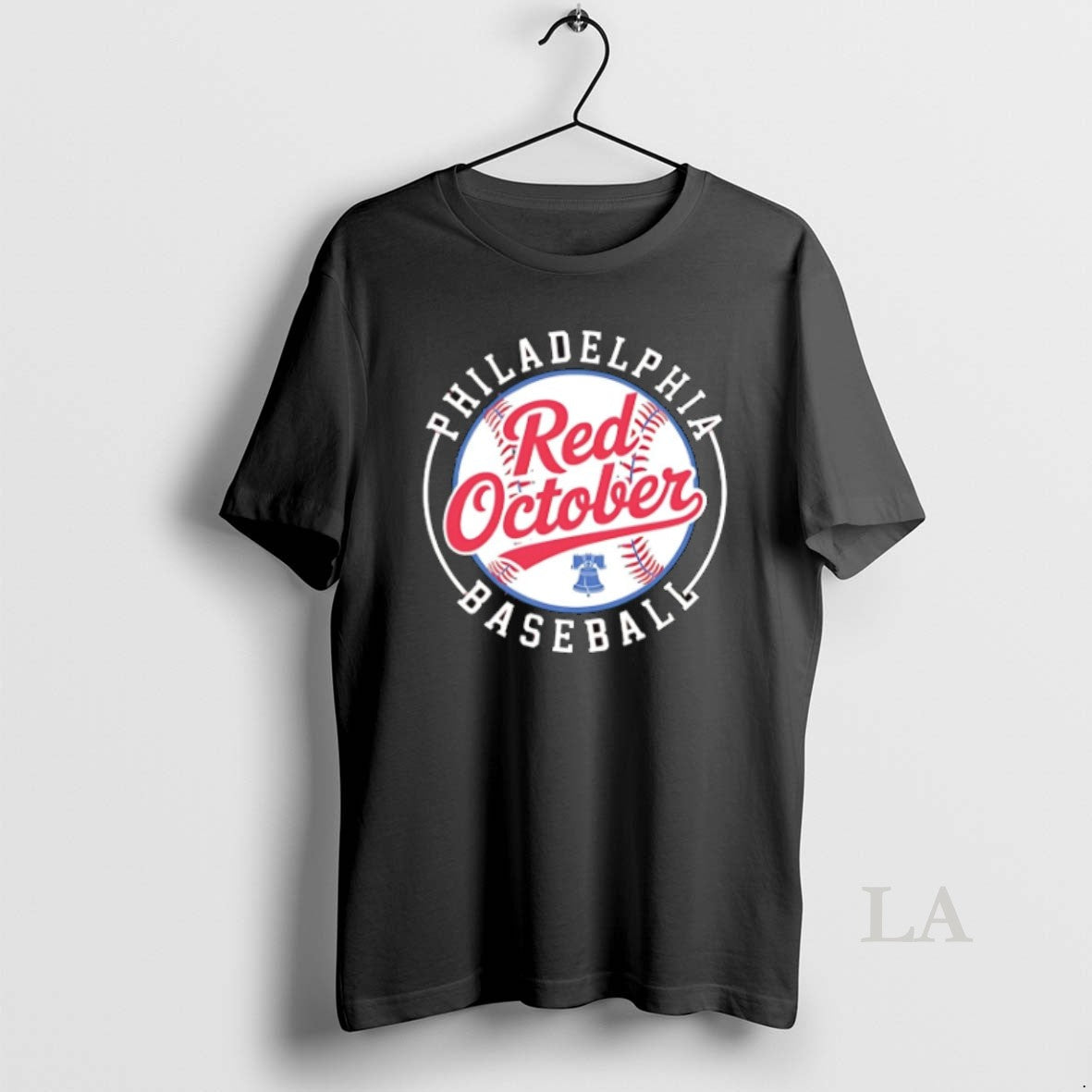 Original Philadelphia Phillies Red October Logo - Adult & Kids T-Shirts, Sweatshirts & Hoodies apparel design preview 1