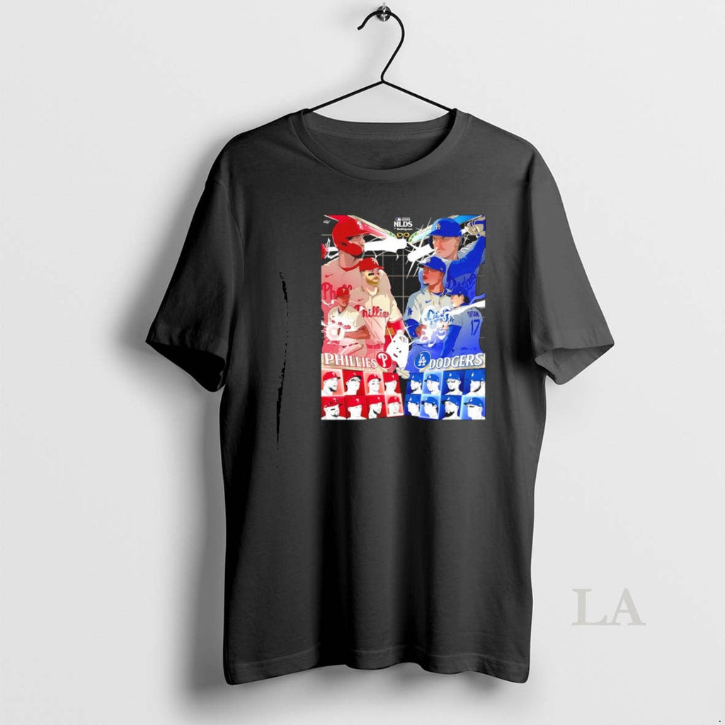 Original Philadelphia Phillies Vs Los Angeles Dodgers - Adult & Kids T-Shirts, Sweatshirts & Hoodies apparel design preview 1