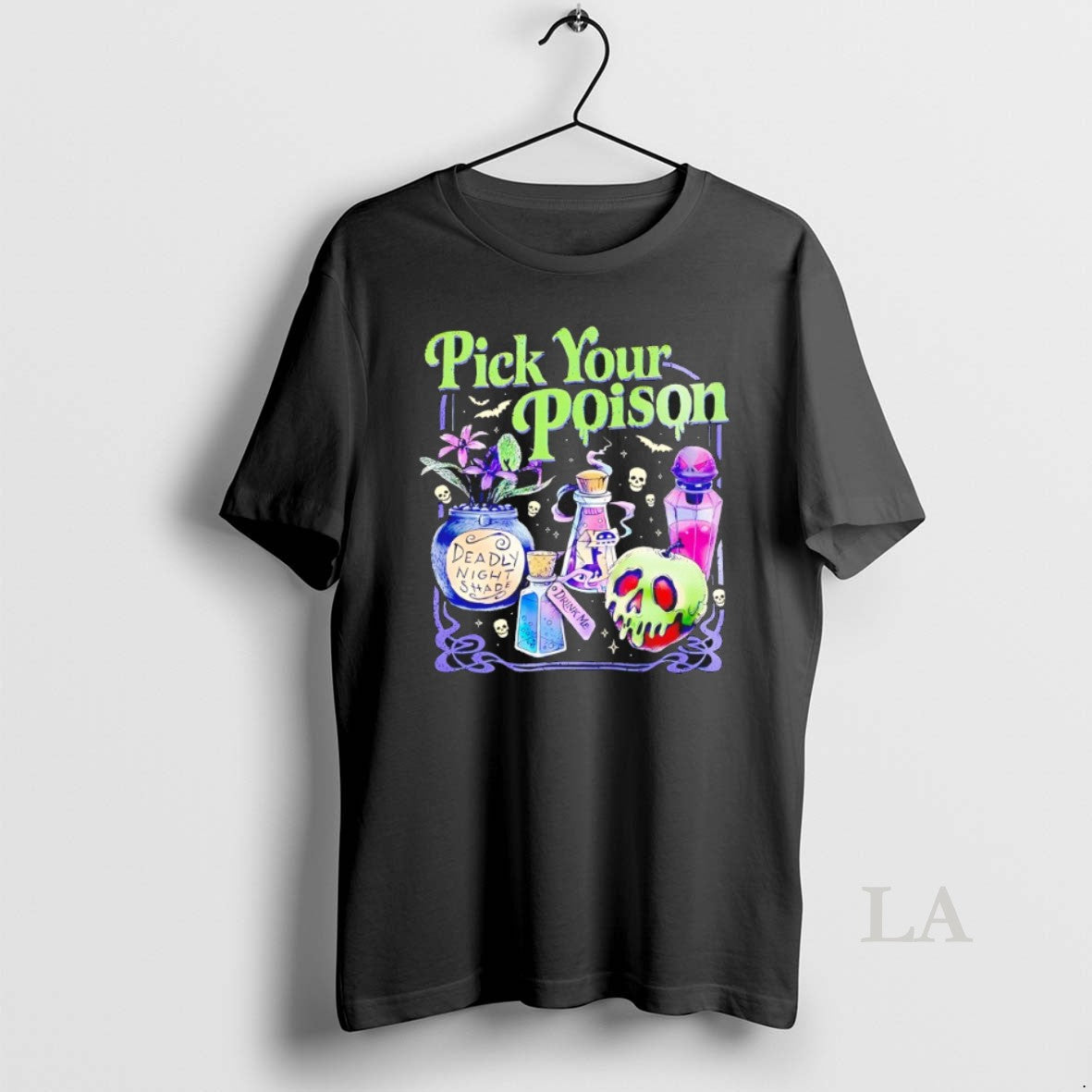 Original Pick Your Poison Deadly Night Shade - Adult & Kids T-Shirts, Sweatshirts & Hoodies apparel design preview 1