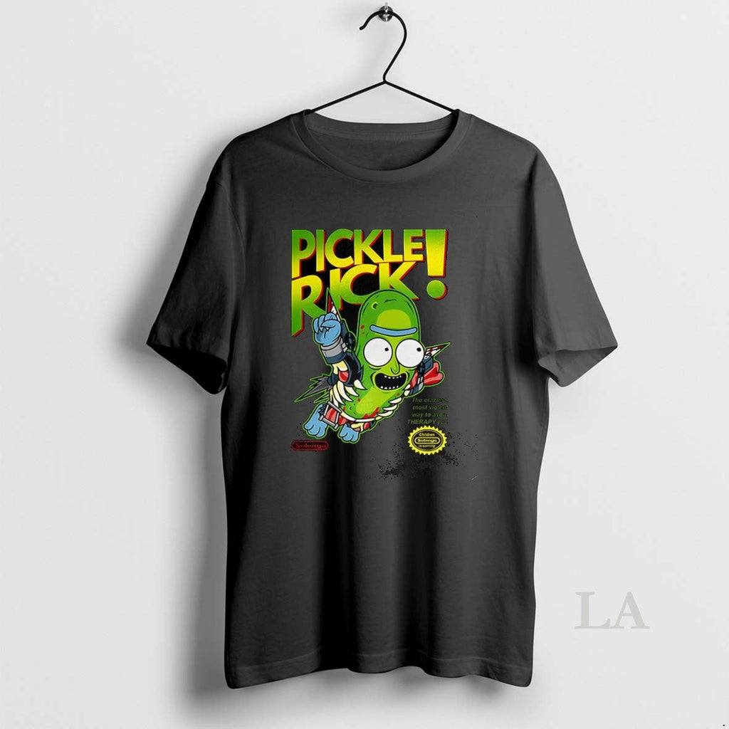 Original Pickle Rick Morty Super Solenya Bros The - Adult & Kids T-Shirts, Sweatshirts & Hoodies apparel design preview 1