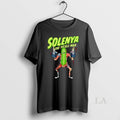 Original Pickle Rick Solenya The Man Ornaments - Adult & Kids T-Shirts, Sweatshirts & Hoodies apparel design preview 1