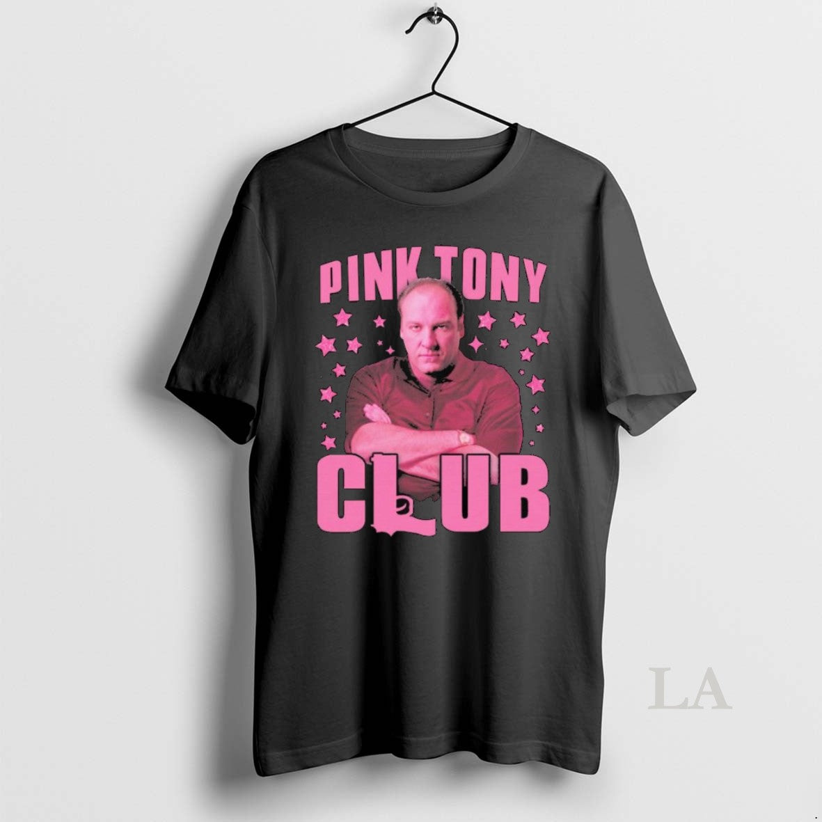 Original Pink Tony Soprano Club Long Sleve - Adult & Kids T-Shirts, Sweatshirts & Hoodies apparel design preview 1