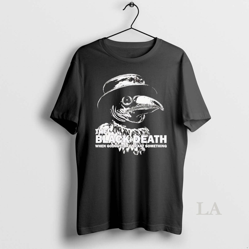 Original Plague Doctor The Black Death Going Viral - Adult & Kids T-Shirts, Sweatshirts & Hoodies apparel design preview 1