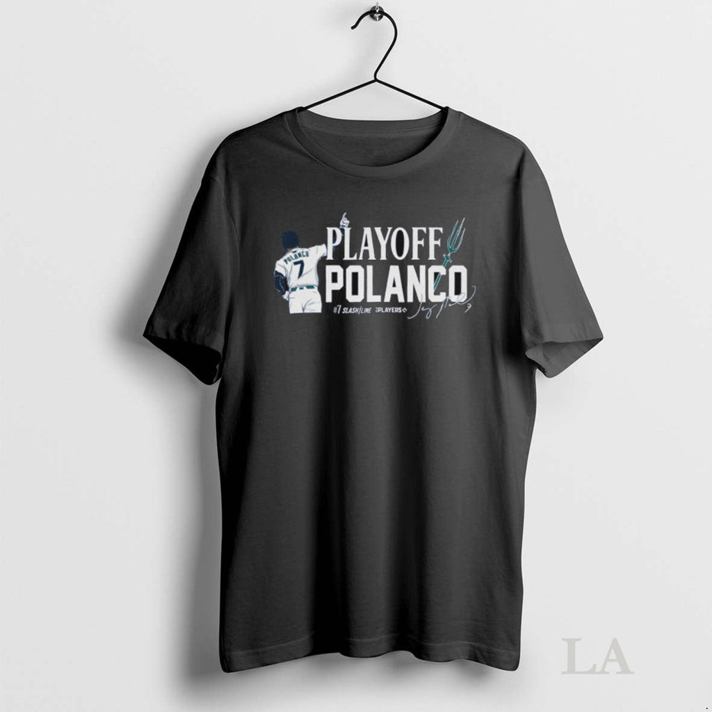 Original Playoff Polanco Jorge Seattle Mariners Mlb - Adult & Kids T-Shirts, Sweatshirts & Hoodies apparel design preview 1