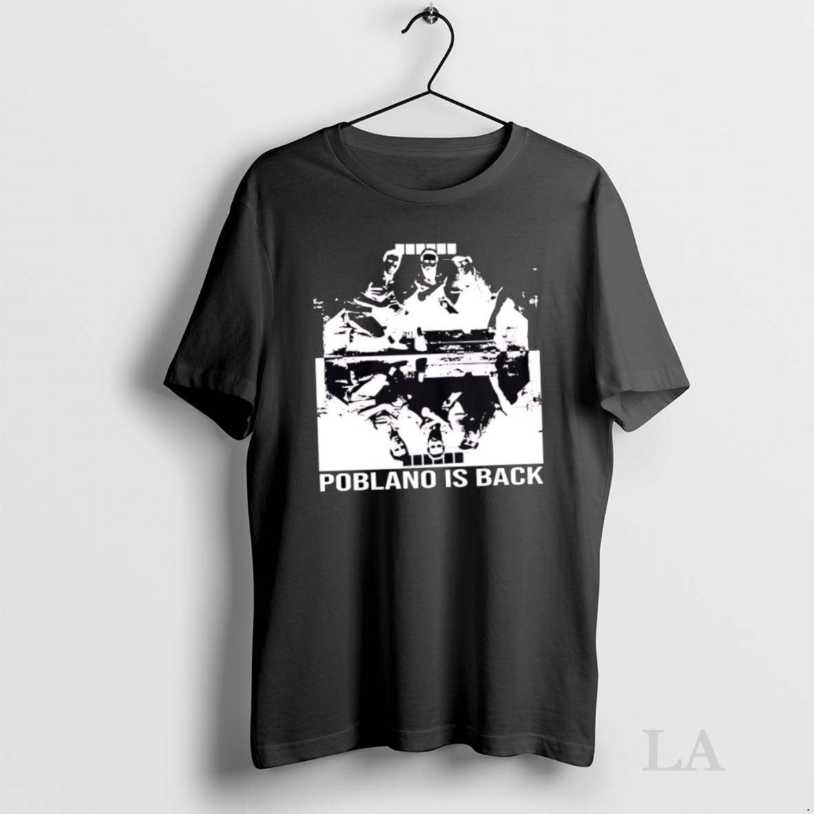 Original Poblano Is Back To Finish The Job - Adult & Kids T-Shirts, Sweatshirts & Hoodies apparel design preview 1