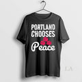 Original Portland Chooses Peace Anti Ice - Adult & Kids T-Shirts, Sweatshirts & Hoodies apparel design preview 1