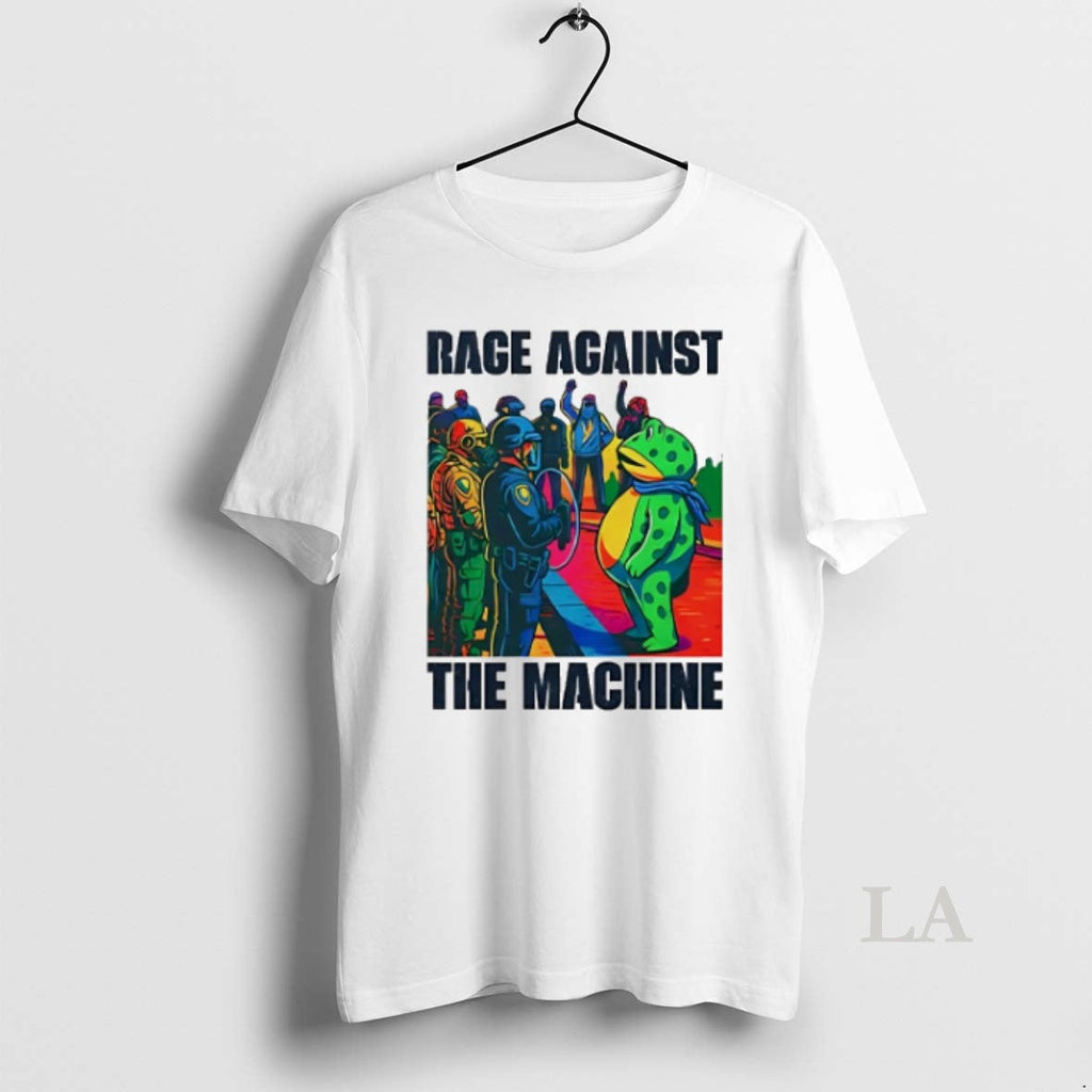 Original Portland Frog Anti Ice Rage Against The - Adult & Kids T-Shirts, Sweatshirts & Hoodies apparel design preview 1