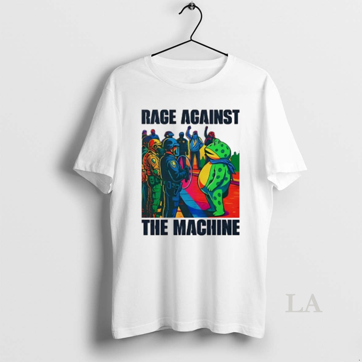 Original Portland Frog Anti Ice Rage Against The - Adult & Kids T-Shirts, Sweatshirts & Hoodies apparel design preview 1