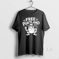 Original Portland Frog Free - Adult & Kids T-Shirts, Sweatshirts & Hoodies apparel design preview 1
