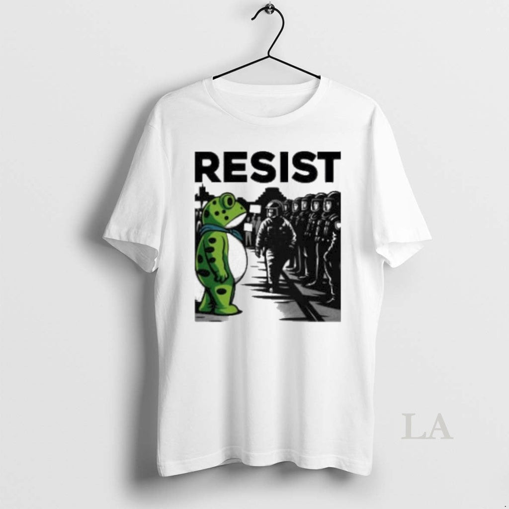 Original Portland Frog Freedom Resist Rage Against - Adult & Kids T-Shirts, Sweatshirts & Hoodies apparel design preview 1
